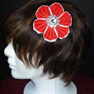 Kanzashi Flower Hair Clip/ Bridesmaid Hair Clip/..